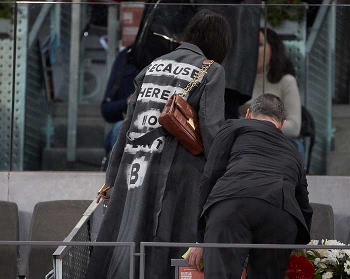 Victoria Federica con Parka de Ecoalf