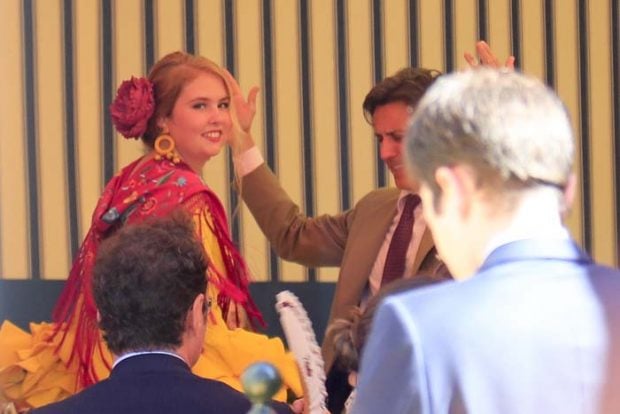 reyes holanda hijas feria de abril