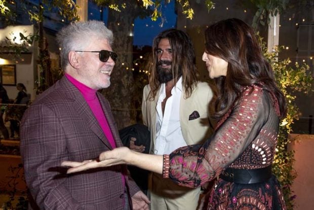 Pedro Almodóvar, Monica Bellucci. Nicolas Lefebvre