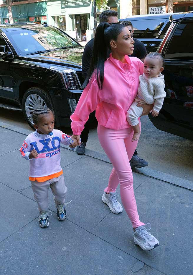 Kim Kardashian hijos