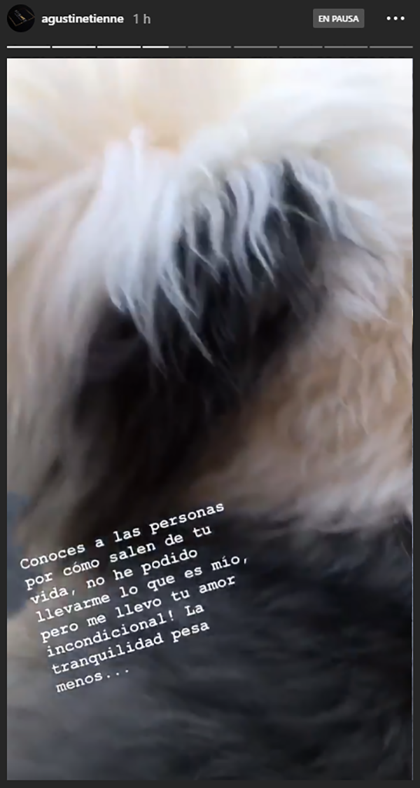 Captura del v&iacute;deo compartido por Agust&iacute;n Etienne