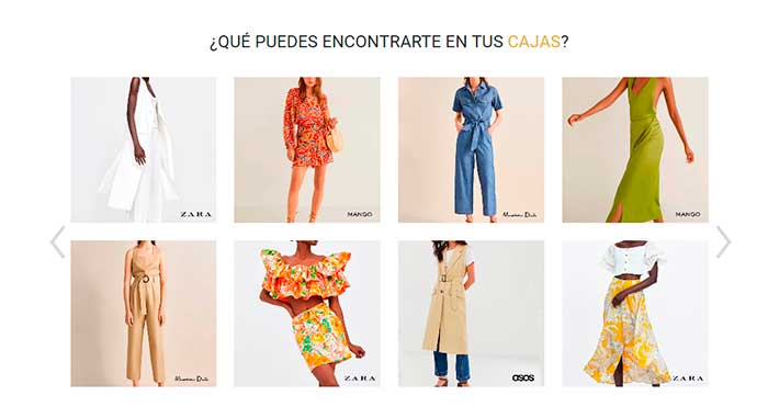 ropa low cost de alquiler