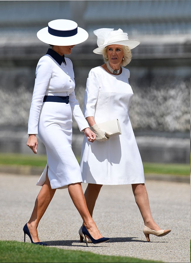melania trump blanco londres