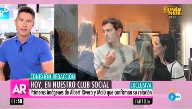 Albert Rivera y Mal&uacute; 