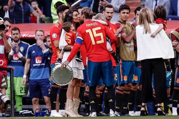Pilar Rubio y Sergio Ramos