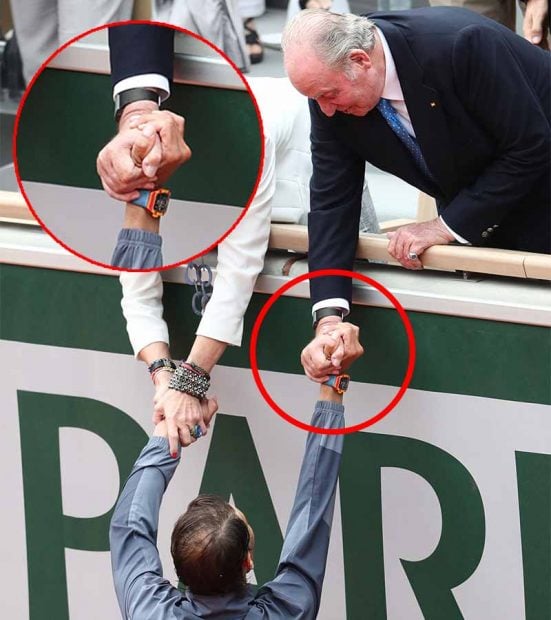 rey Juan Carlos Rafa Nadal