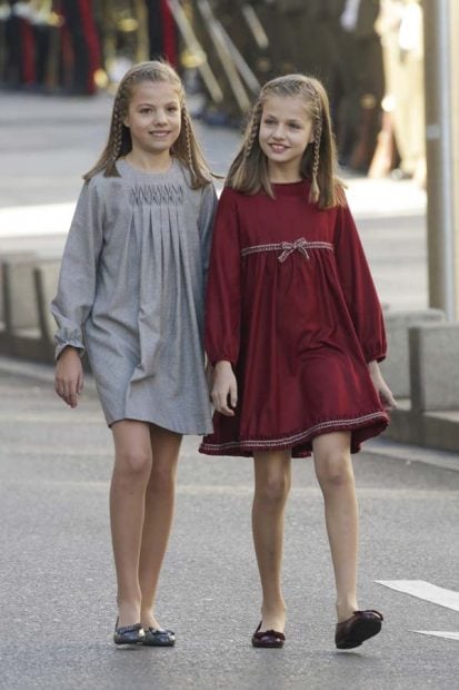 Princesa Leonor y la infanta Sofía