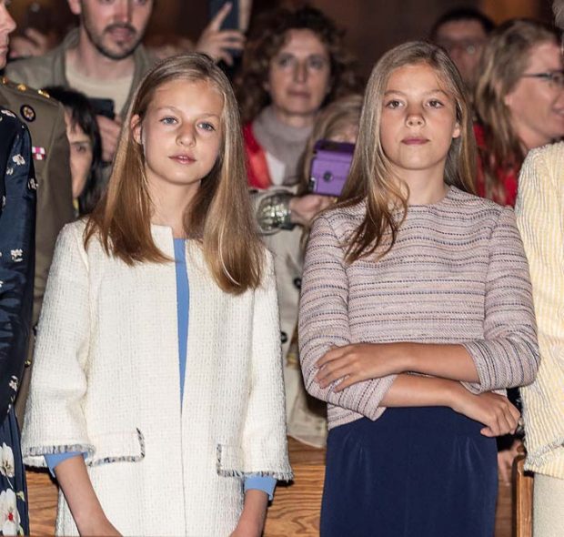 Princesa Leonor y la infanta Sof&iacute;a