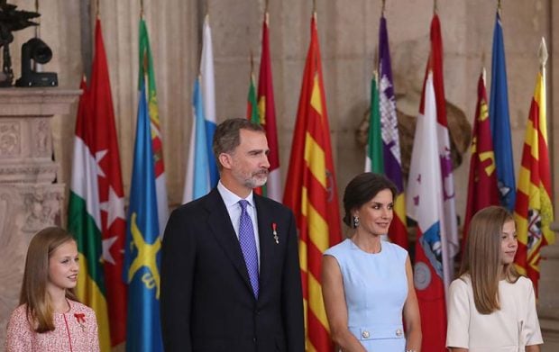 reyes felipe Letizia infantas