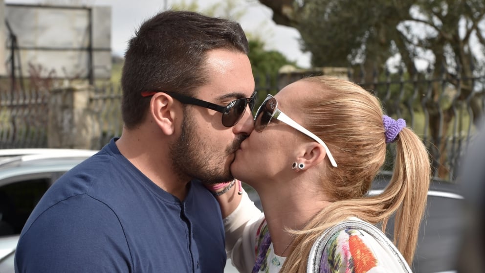 Belén Esteban y Miguel Marcos, en una imagen de archivo / Gtres.