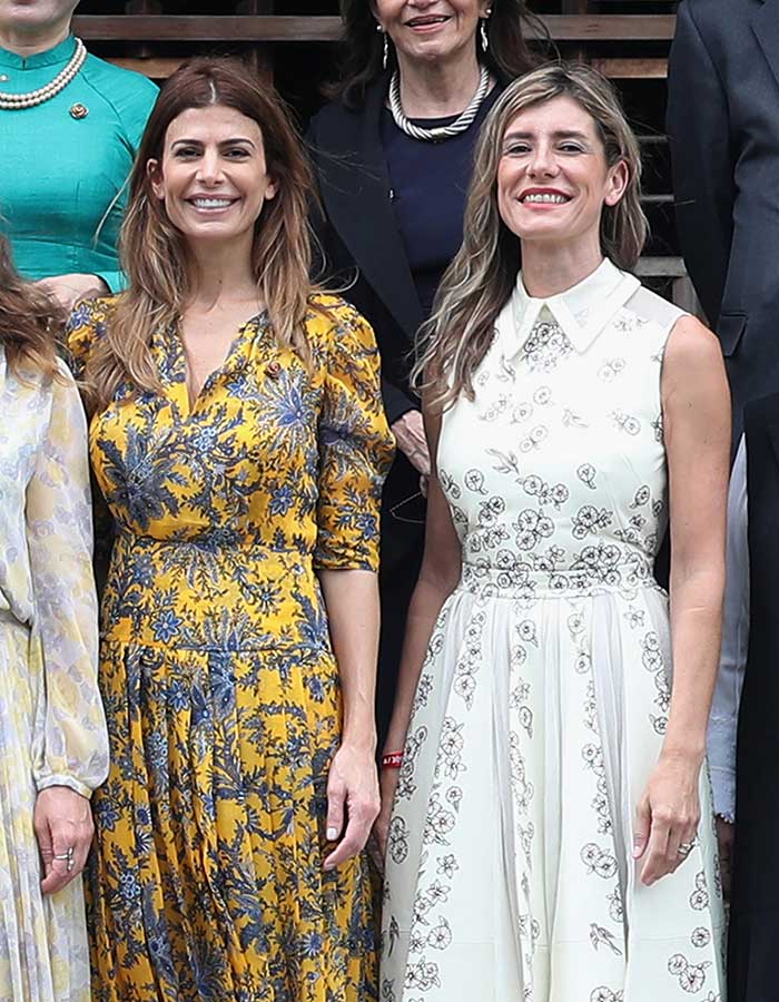 Juliana Awada y Begoña Gómez,