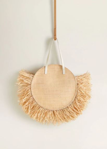 Bolso de rafia