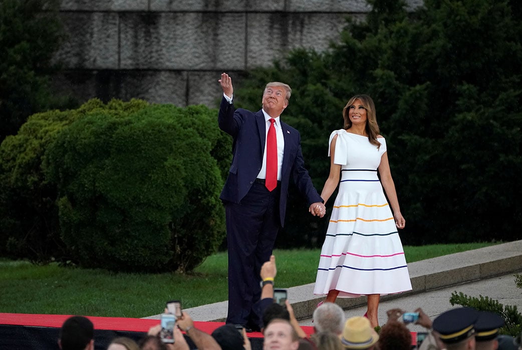 Donald y Melania Trump
