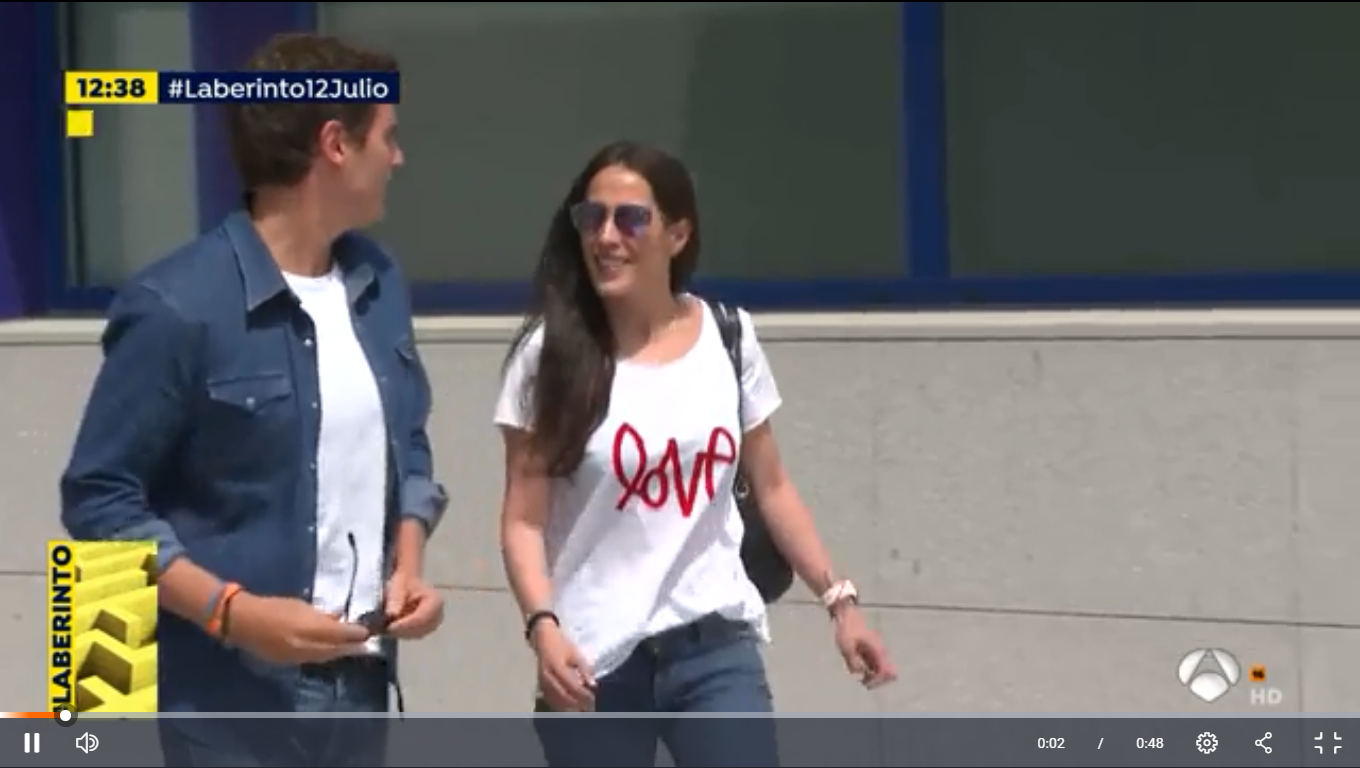 Albert Rivera y Malú,
