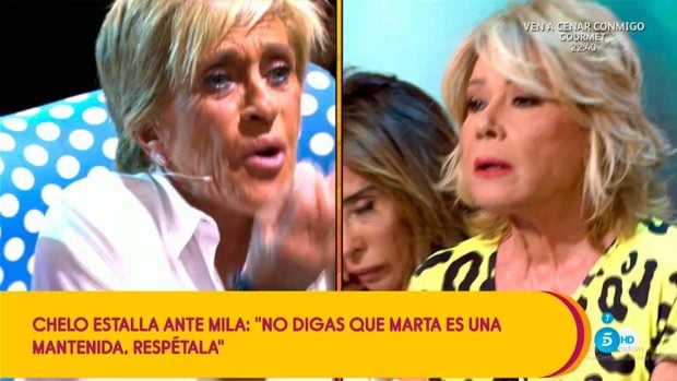 Chelo García-Cortés y Mila Ximénez