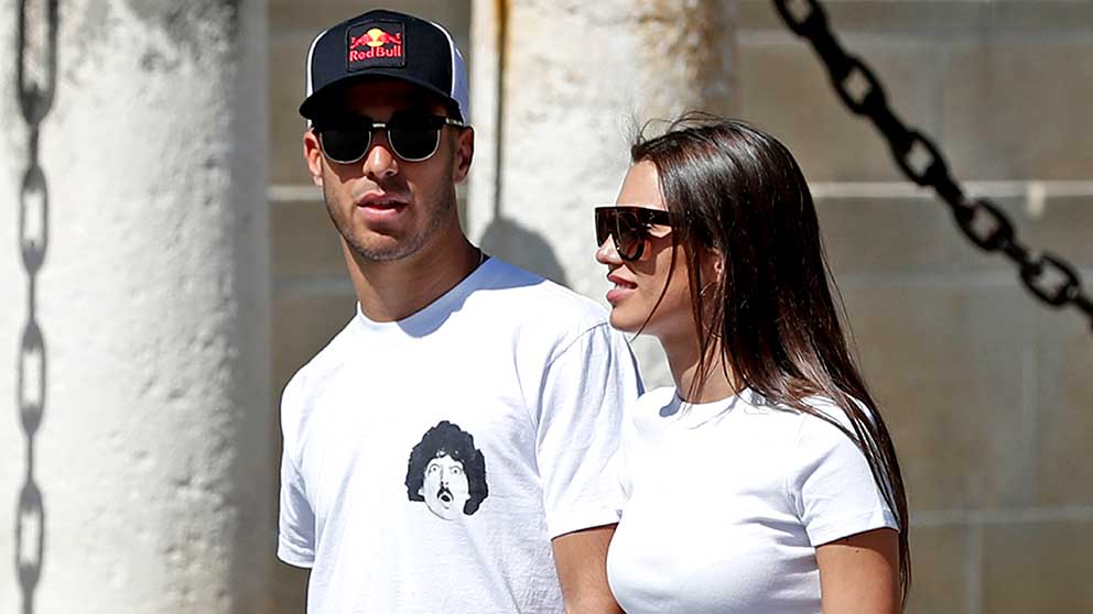 Marco Asensio y Sandra Garal