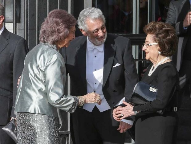 Plácido Domingo y Marta Ornelas