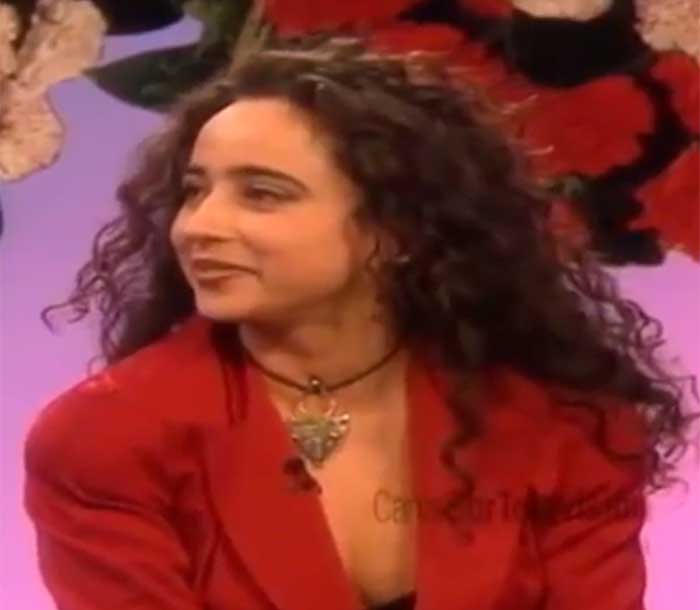 Mar&iacute;a Pati&ntilde;o en su primera aparici&oacute;n en televisi&oacute;n buscando pareja