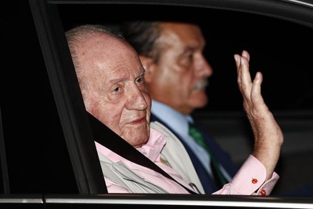 rey juan carlos ingreso hospital