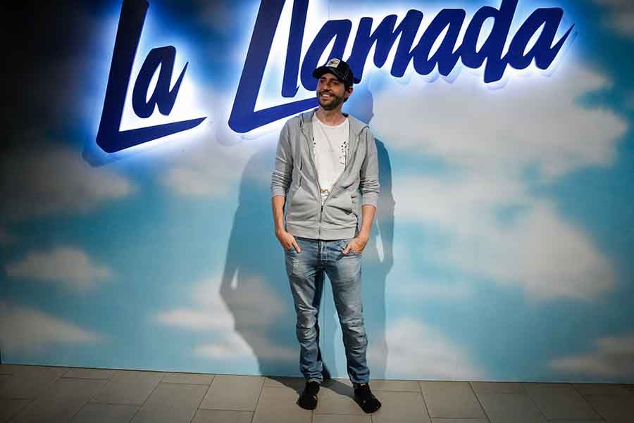 David Guapo durante el estreno de 'La llamada' en Barcelona / GTRES