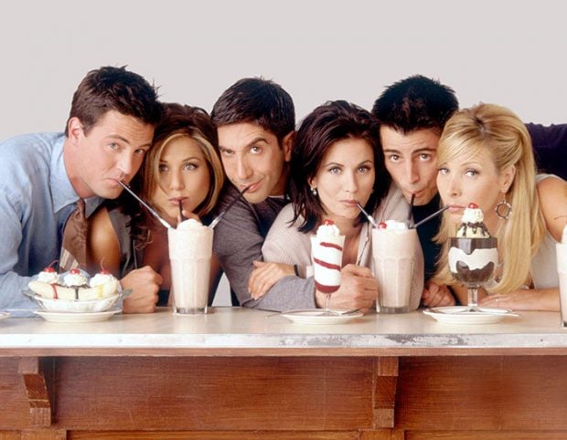 Friends, DAVID SCHWIMMER , JENNIFER ANISTON , COURTNEY COX , MATTHEW PERRY , LISA KUDROW Y MATT LEBLANC