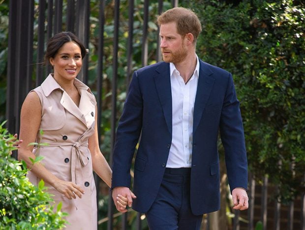 Meghan Markle y el príncipe Harry
