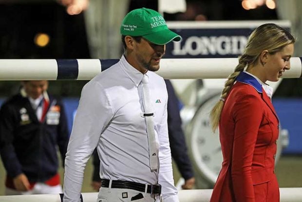 Eugenio Garza y Eve Jobs