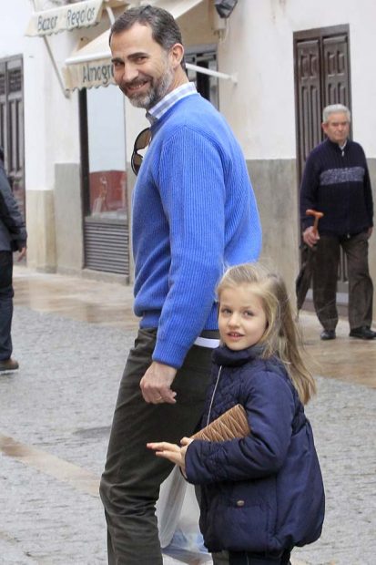 Rey Felipe y Leonor de Borb&oacute;n