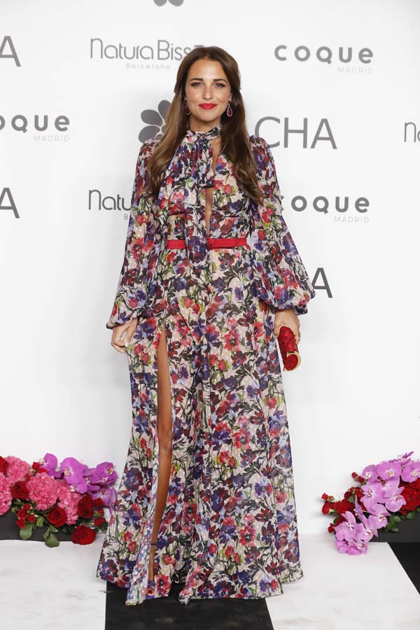 Paula Echevarría durante un evento de Tacha Beauty, su salón de belleza favorito / GTRES