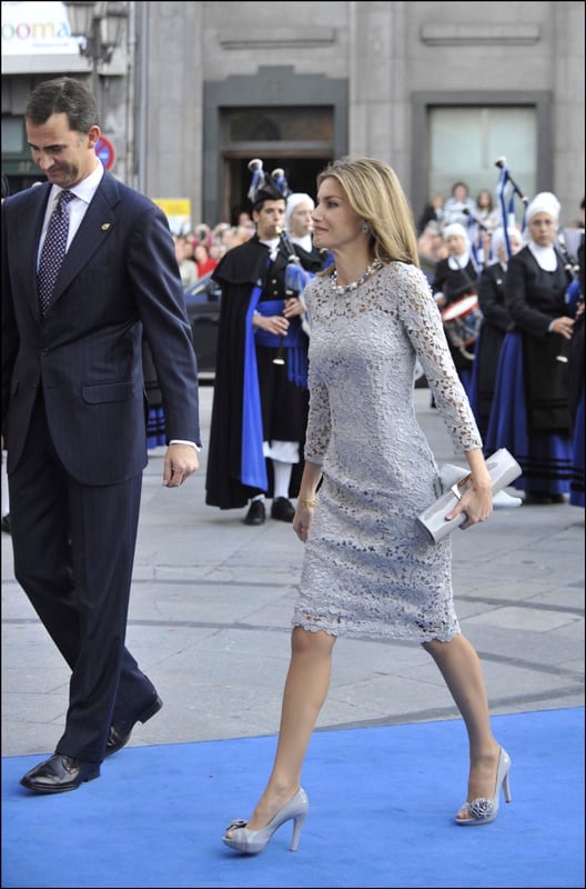 Letizia en los Princesa de Asturias de 2008 / GTRES