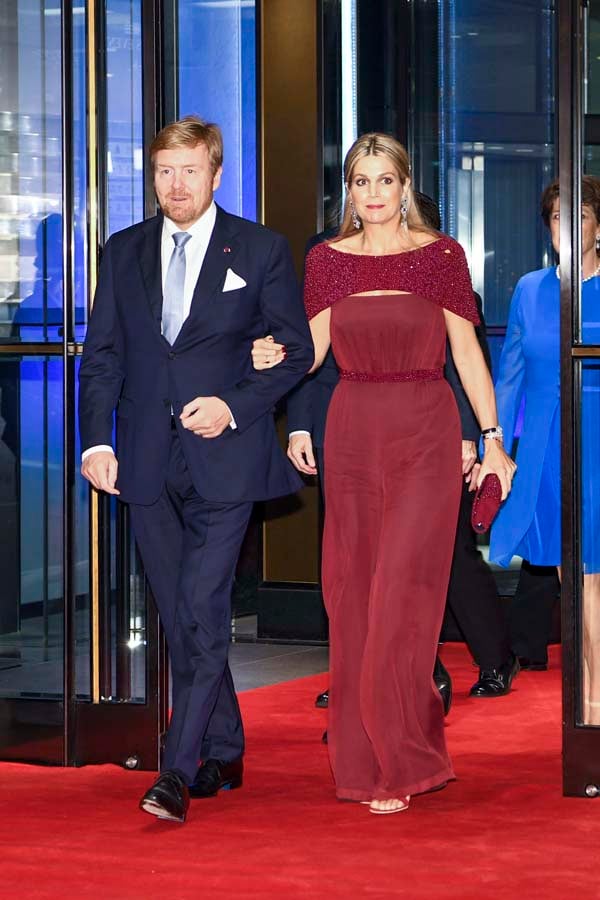 rey Guillermo Alejandro y Máxima de Holanda
