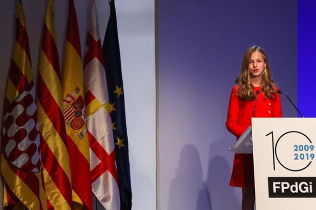 La princesa Leonor