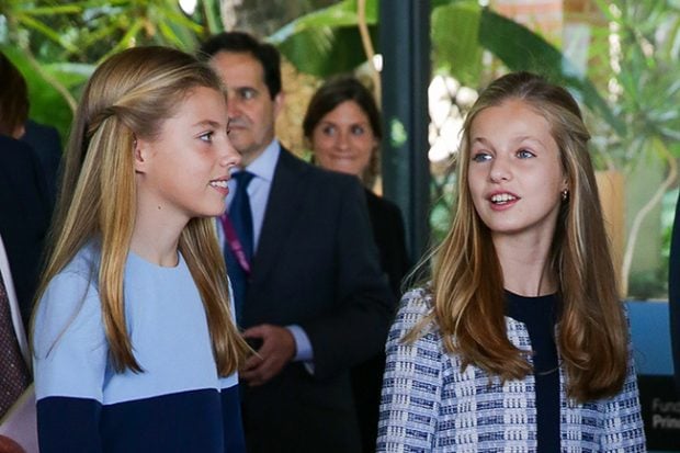 La princesa Leonor, infanta Sof&iacute;a