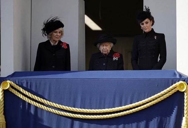 Camilla Parker, la Reina Isabel II y Kate Middleton / GTRES