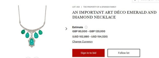 Imagen de la web oficial de la Casa Christie's