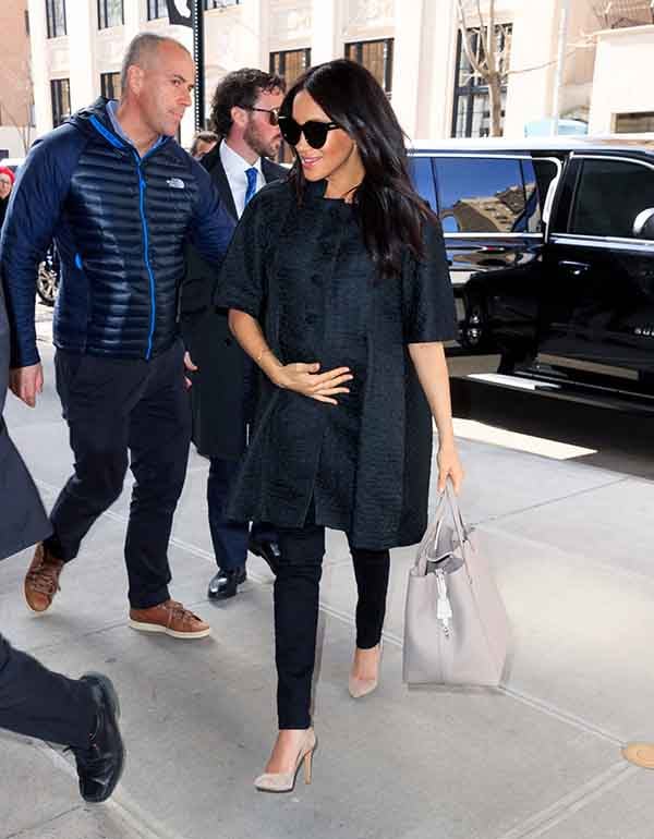 Meghan Markle durante el 'babyshower' de Archie en Nueva York / GTRES