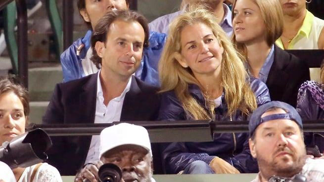 Arantxa Sánchez Vicario y Josep Santacana