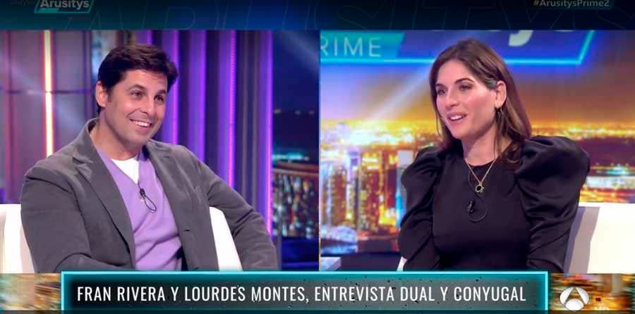 Francisco Rivera y Lourdes Montes en 'Arusitys Prime' / Antena 3