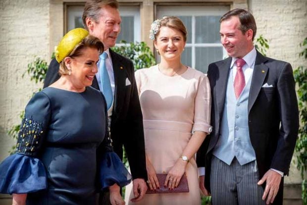 Guillermo y Stéphanie de Luxemburgo
