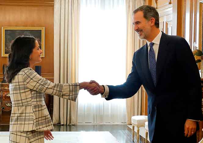 ines arrimadas felipe VI