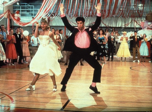 Olivia Newton John y John Travolta