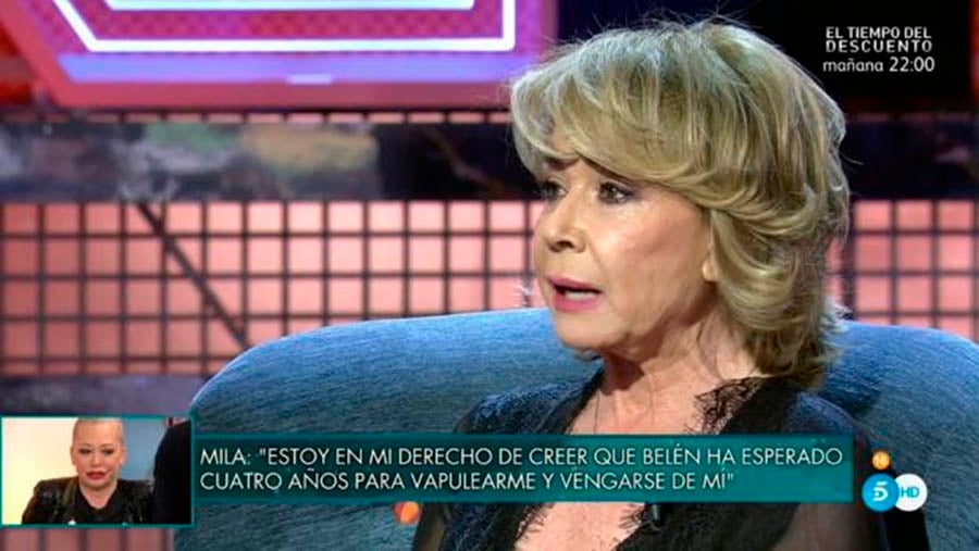 Mila Xim&eacute;nez en 'S&aacute;bado Deluxe' / Telecinco 