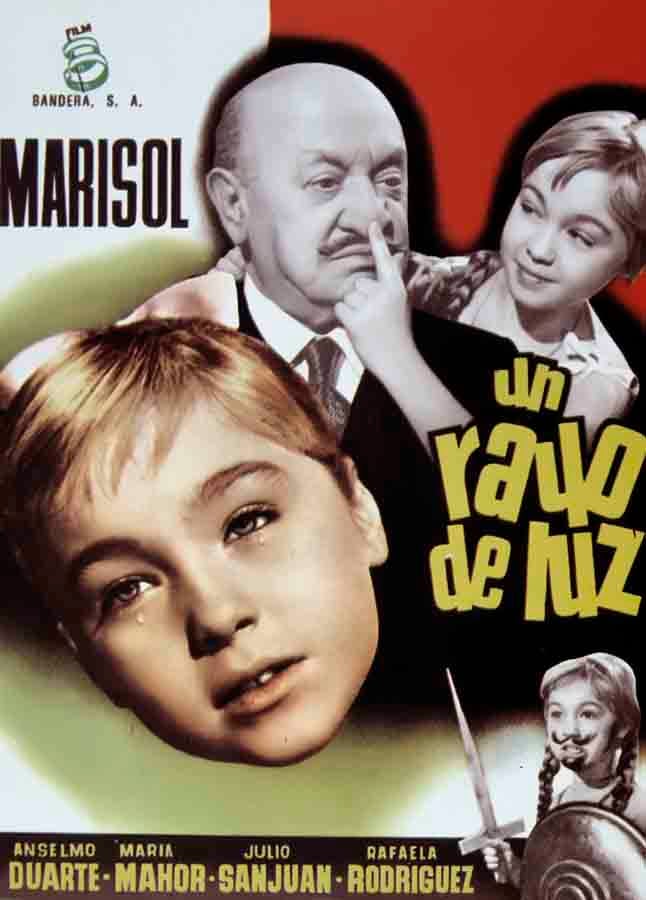 Cartel de la película 'Un rayo de luz', protagonizada por Marisol / Gtres