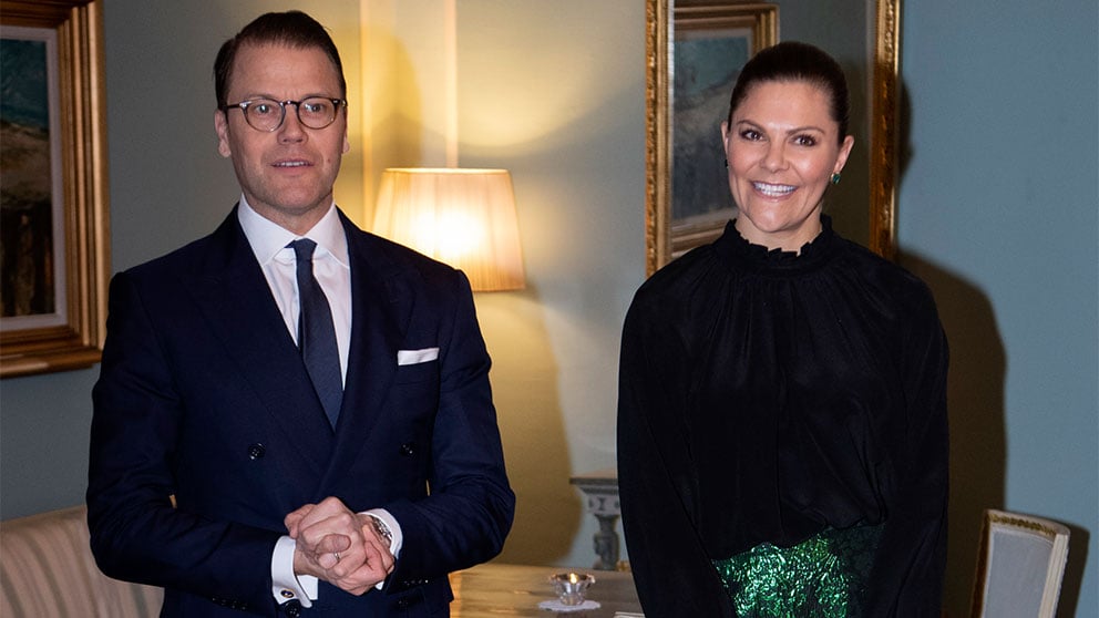 Daniel y Victoria de Suecia en una cena con el gobernador de Malmö / Gtres