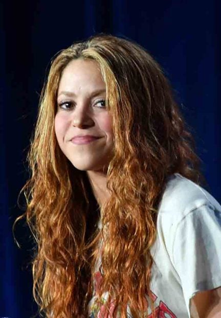 Shakira durante la rueda de prensa previa al partido de la 'Superbowl' / GTRES