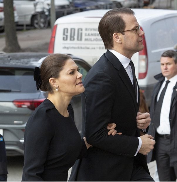 La princesa Victoria de Suecia y el pr&iacute;ncipe Daniel