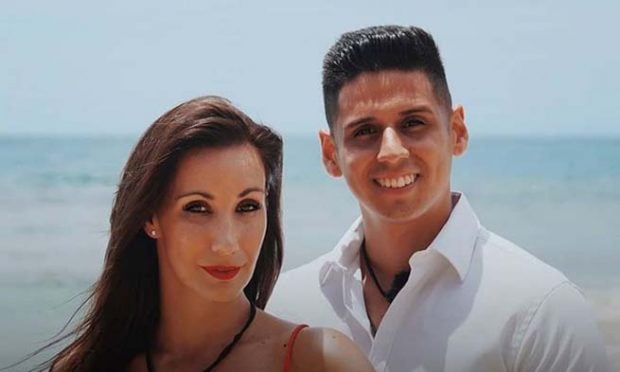 Estefanía y Christofer