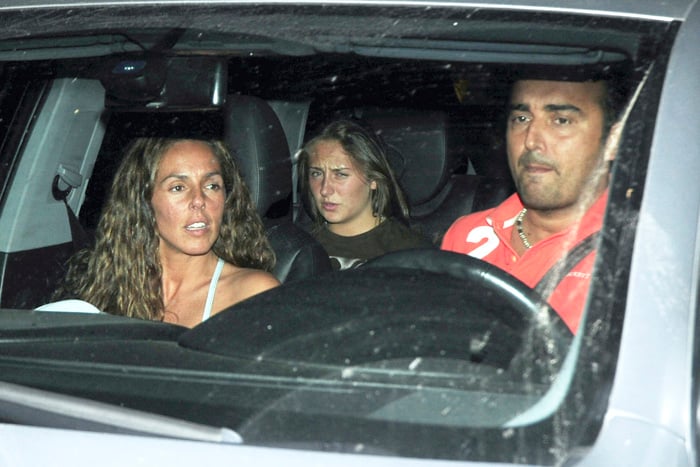 Roc&iacute;o Flores junto a Roc&iacute;o Carrasco y Fidel Albiac en una imagen de 2011 / GTRES