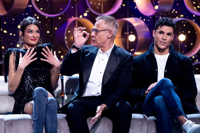 Estela Grande y Kiko Jiménez en el plató de 'GH VIP' / GTRES