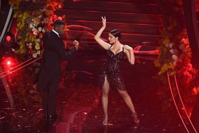 Georgina Rodríguez en el Festival de San Remo 2020 / Gtres